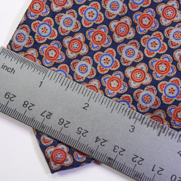 Stefano Ricci Multicolor Geometric 100% Silk Tie - Picture 11 of 11